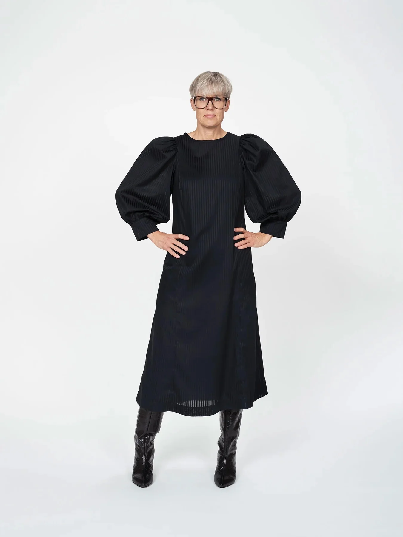 The Assembly Line Flutter Sleeve Dress - Image 2