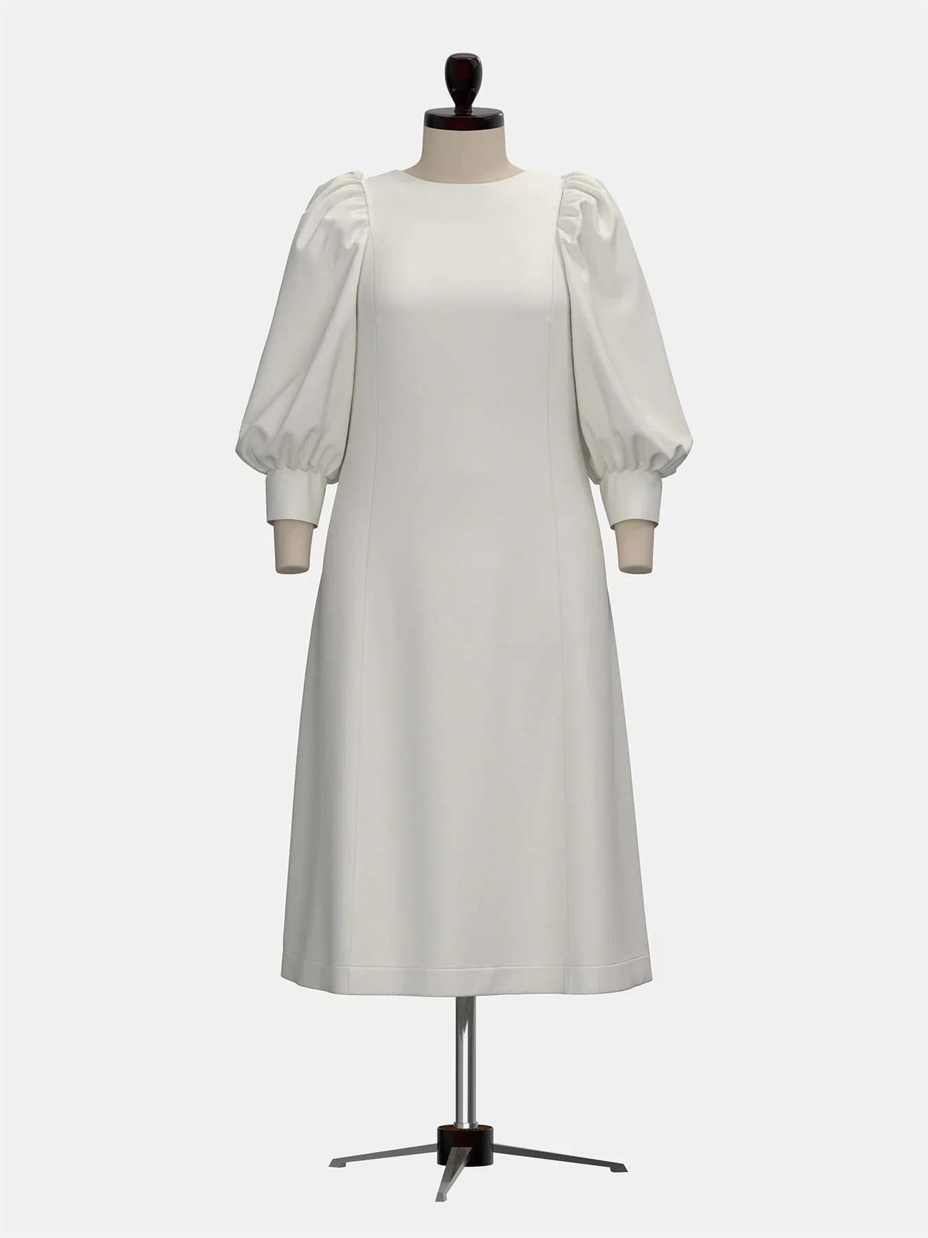 The Assembly Line Flutter Sleeve Dress - Image 7