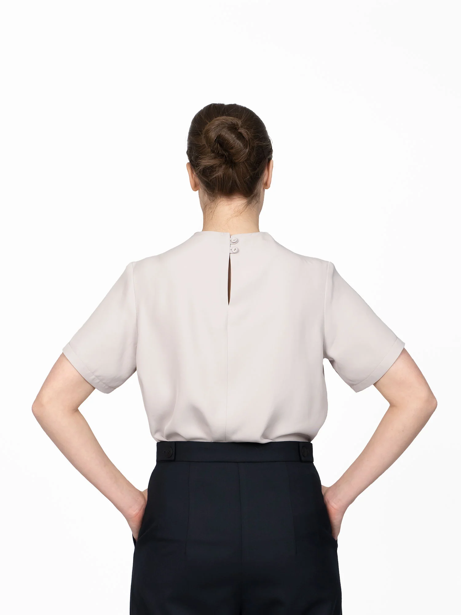 The Assembly Line Funnel Neck Top - Image 3