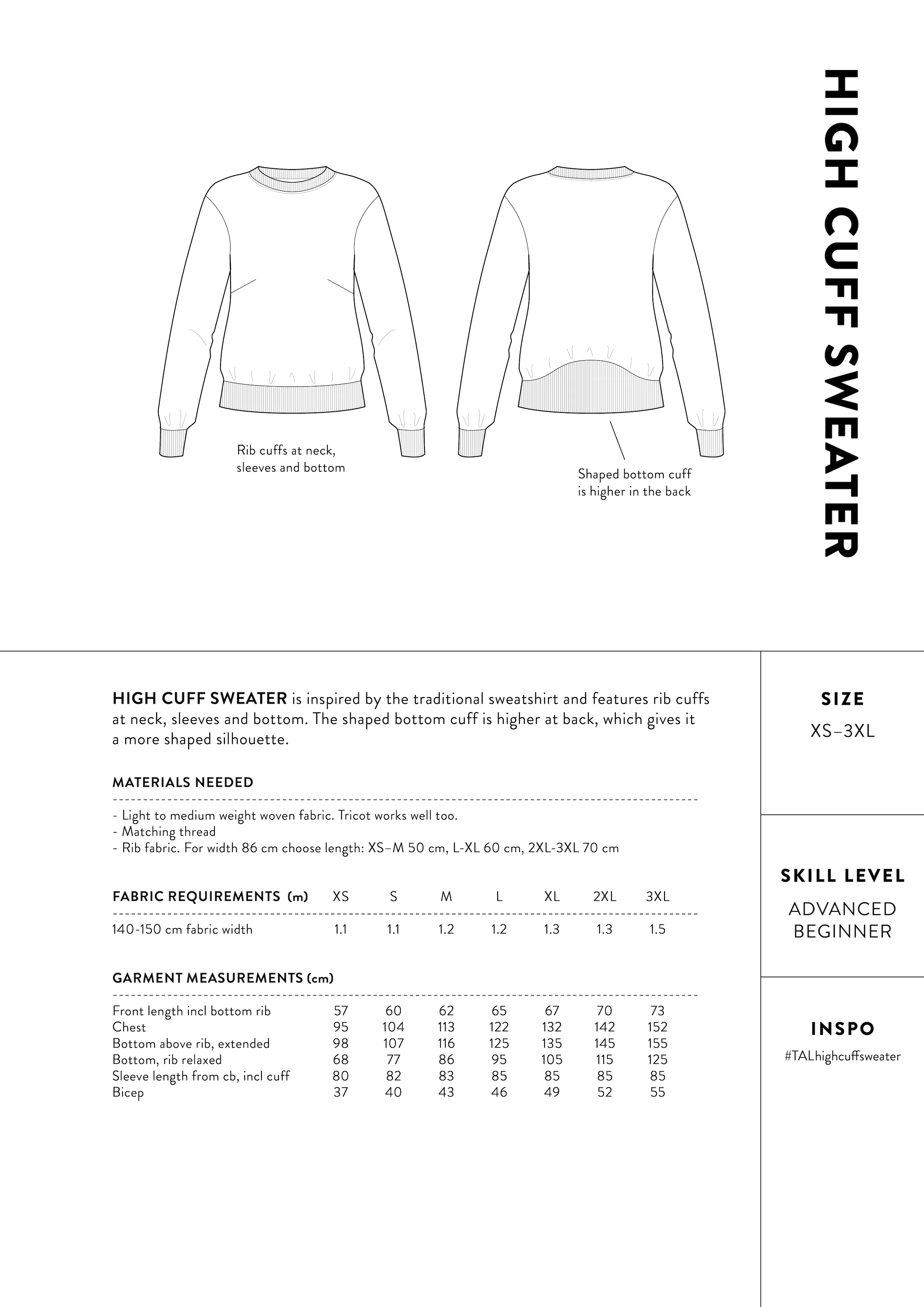 The Assembly Line High Cuff Sweater - Image 5