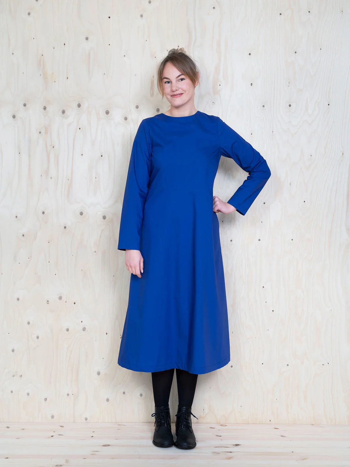 The Assembly Line Multi Sleeve Midi Dress - Image 3
