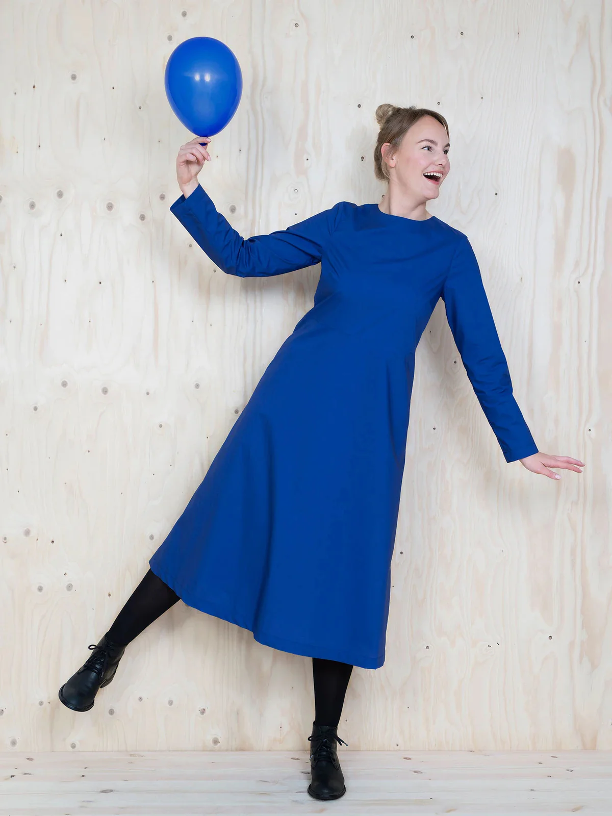 The Assembly Line Multi Sleeve Midi Dress - Image 4