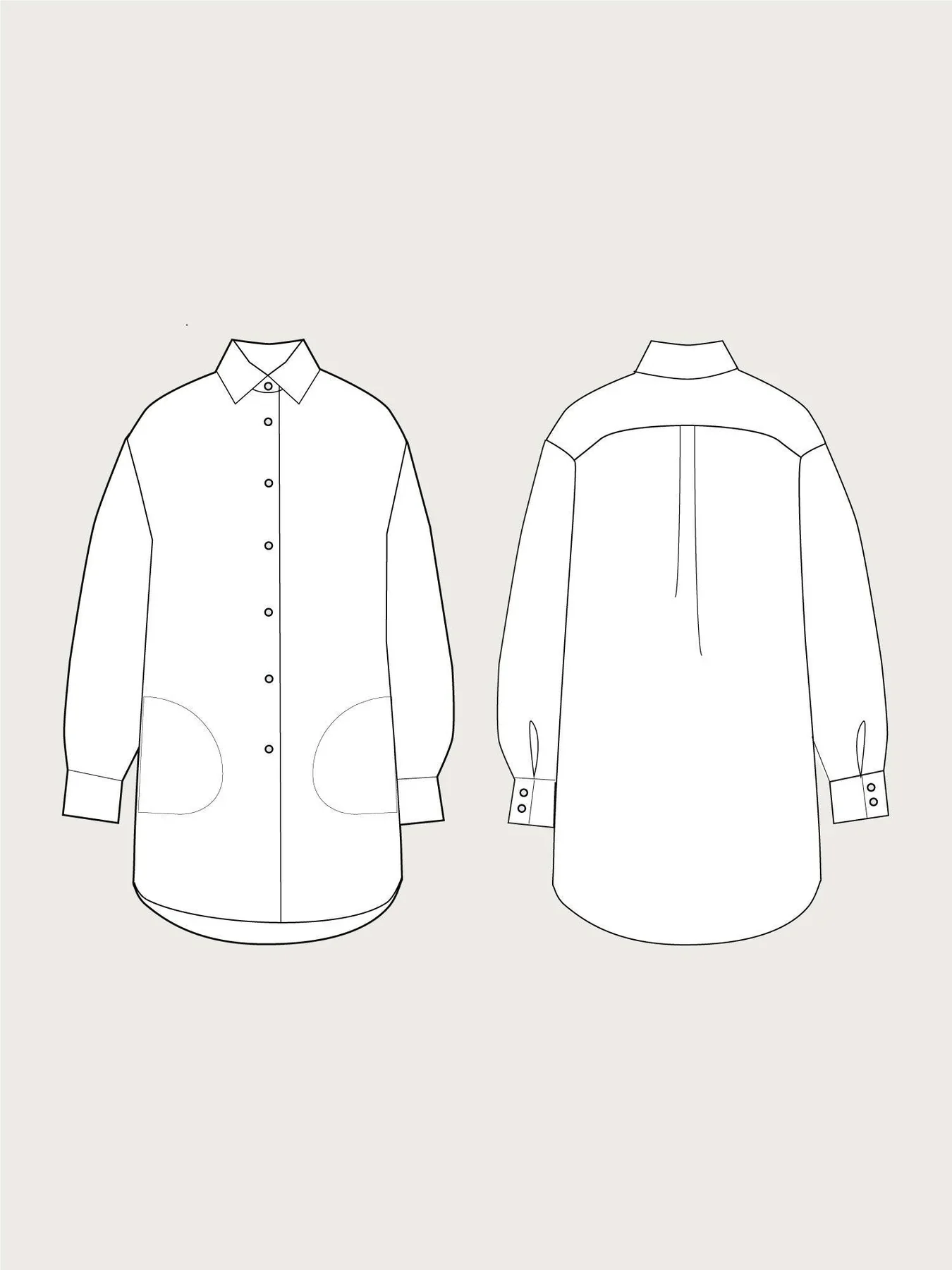 The Assembly Line Oversized Shirt - Image 7