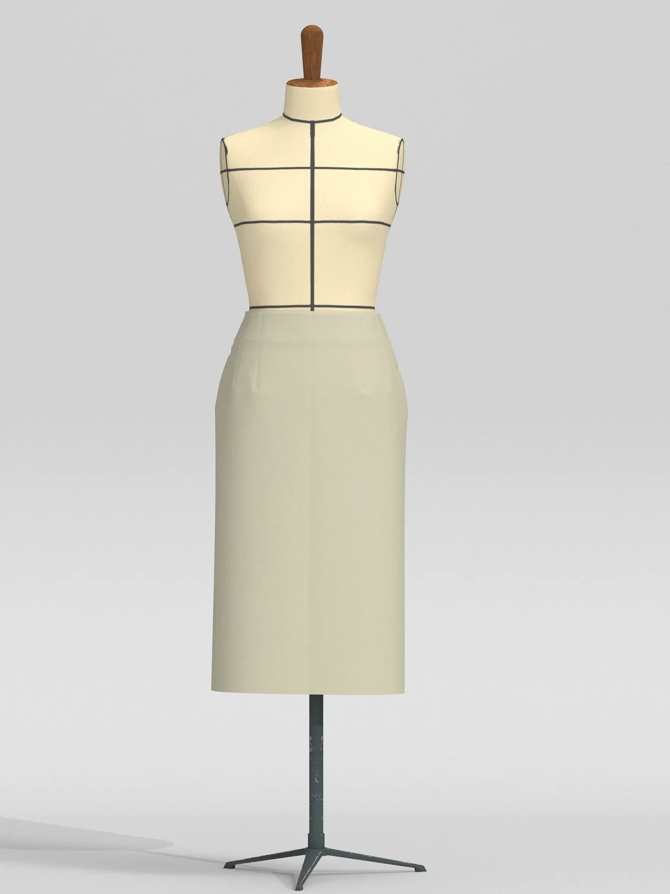 The Assembly Line Pencil Skirt - Image 9