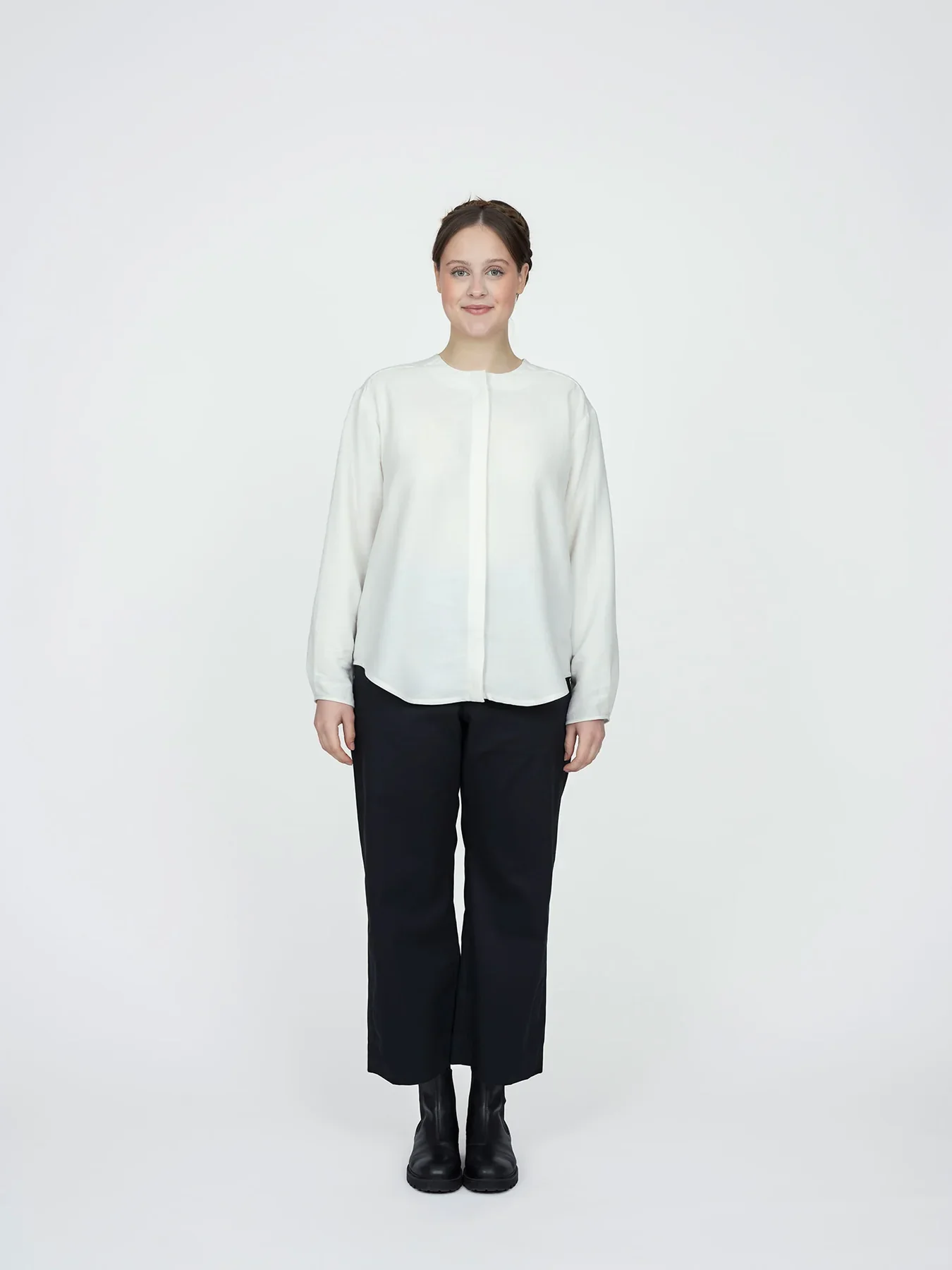 The Assembly Line Scarf Collar Shirt - Image 4