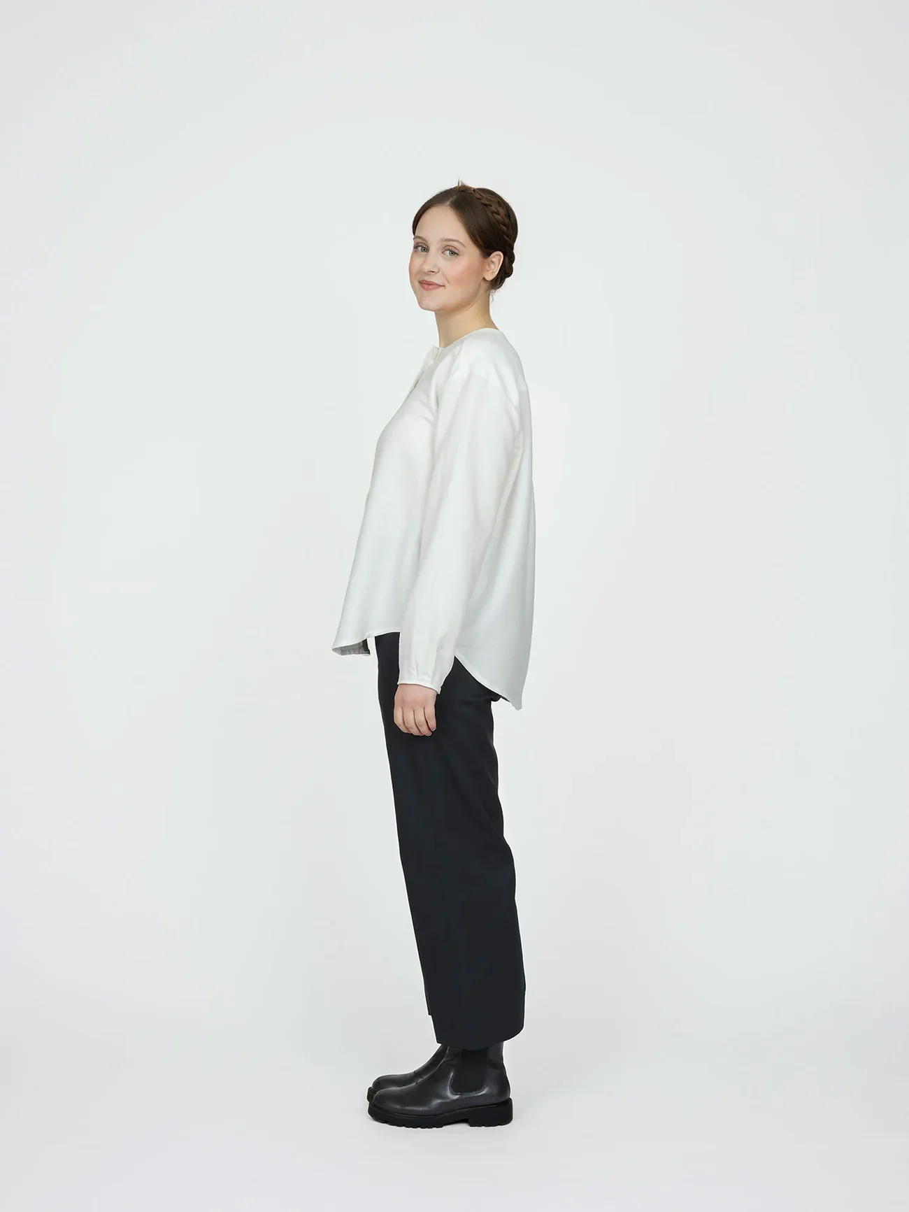 The Assembly Line Scarf Collar Shirt - Image 5