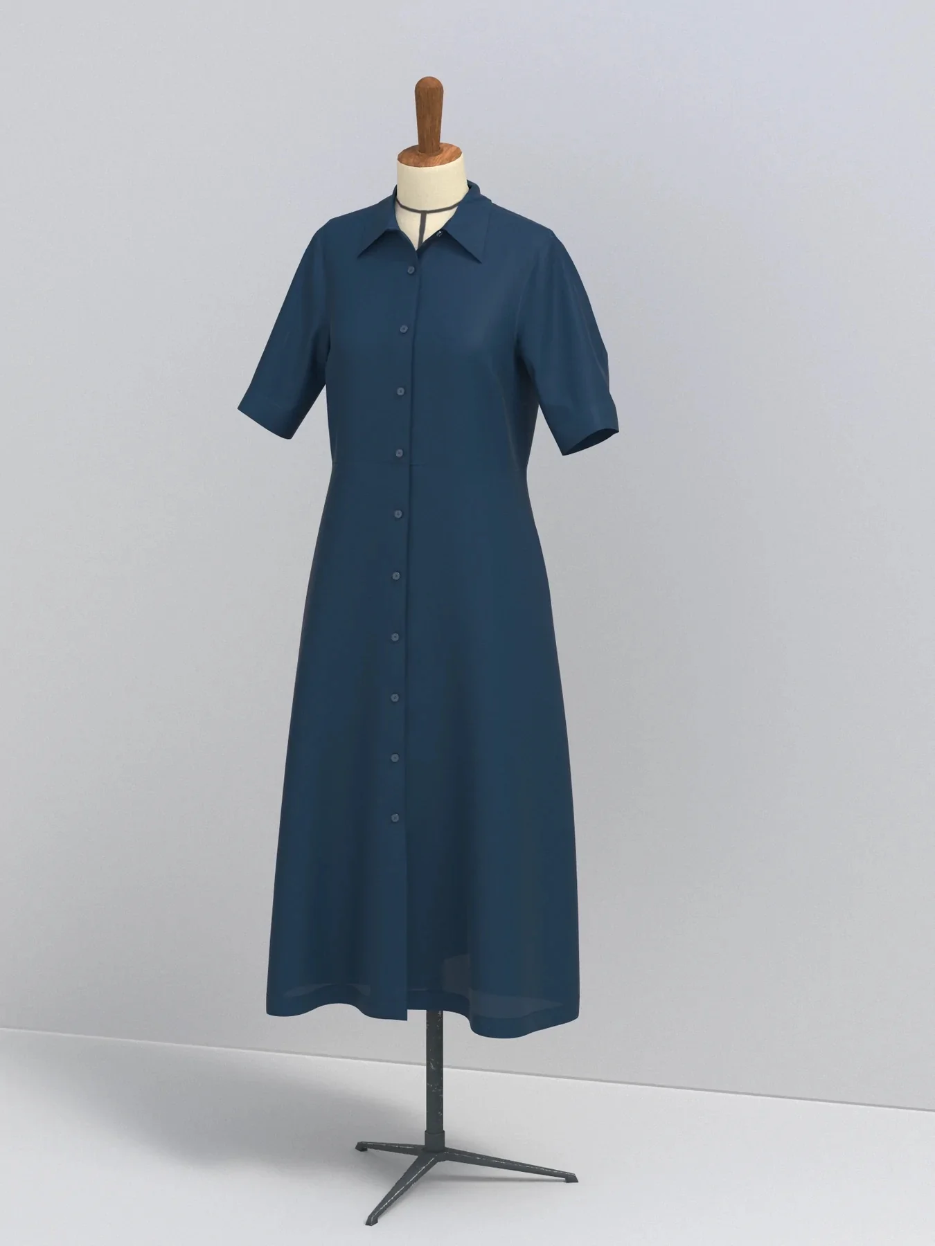 The Assembly Line Shirt Dress - Image 5