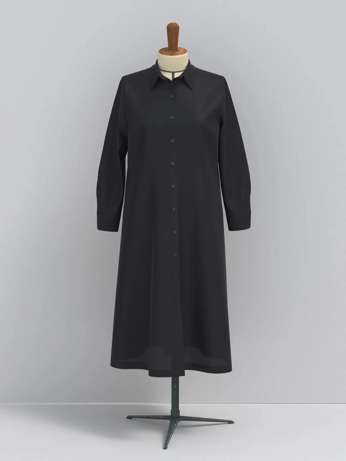 The Assembly Line Shirt Dress - Image 7