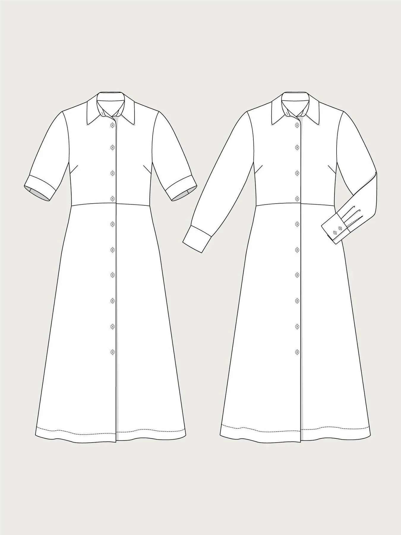 The Assembly Line Shirt Dress - Image 9