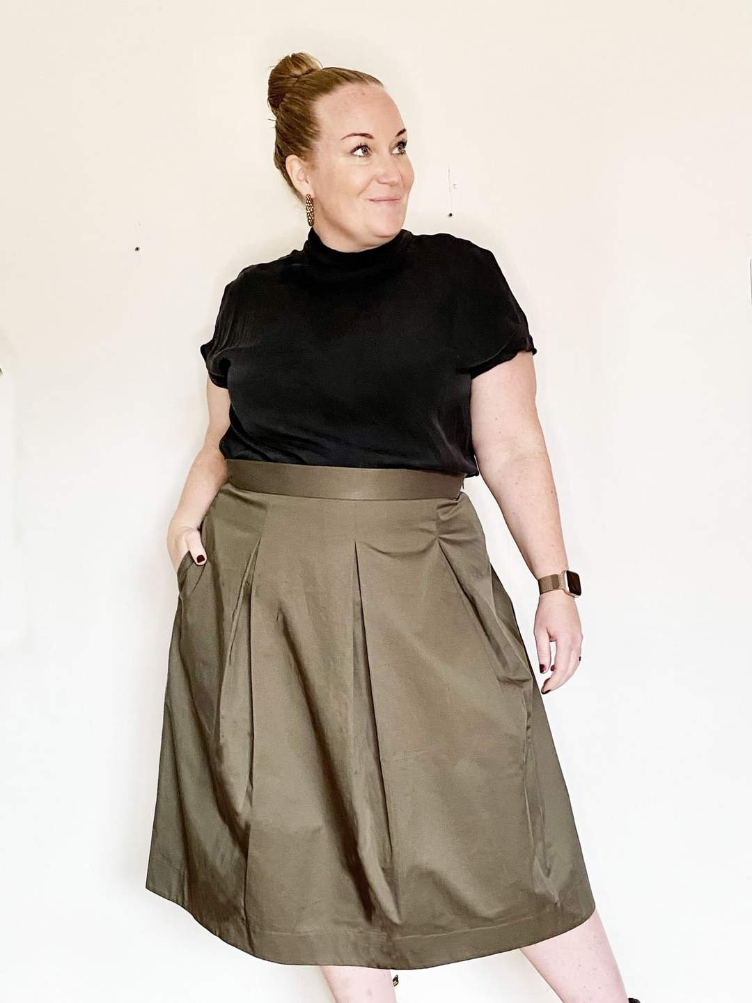 The Assembly Line Three Pleat Skirt - Image 3