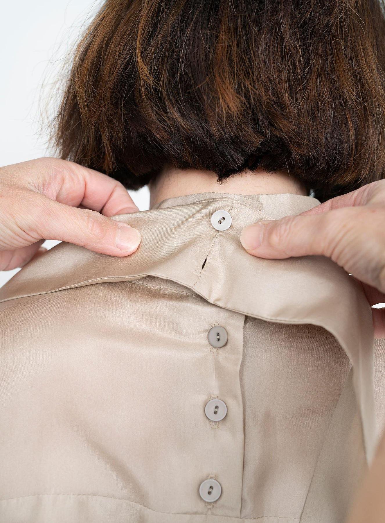 The Assembly Line Tie Bow Blouse - Image 5