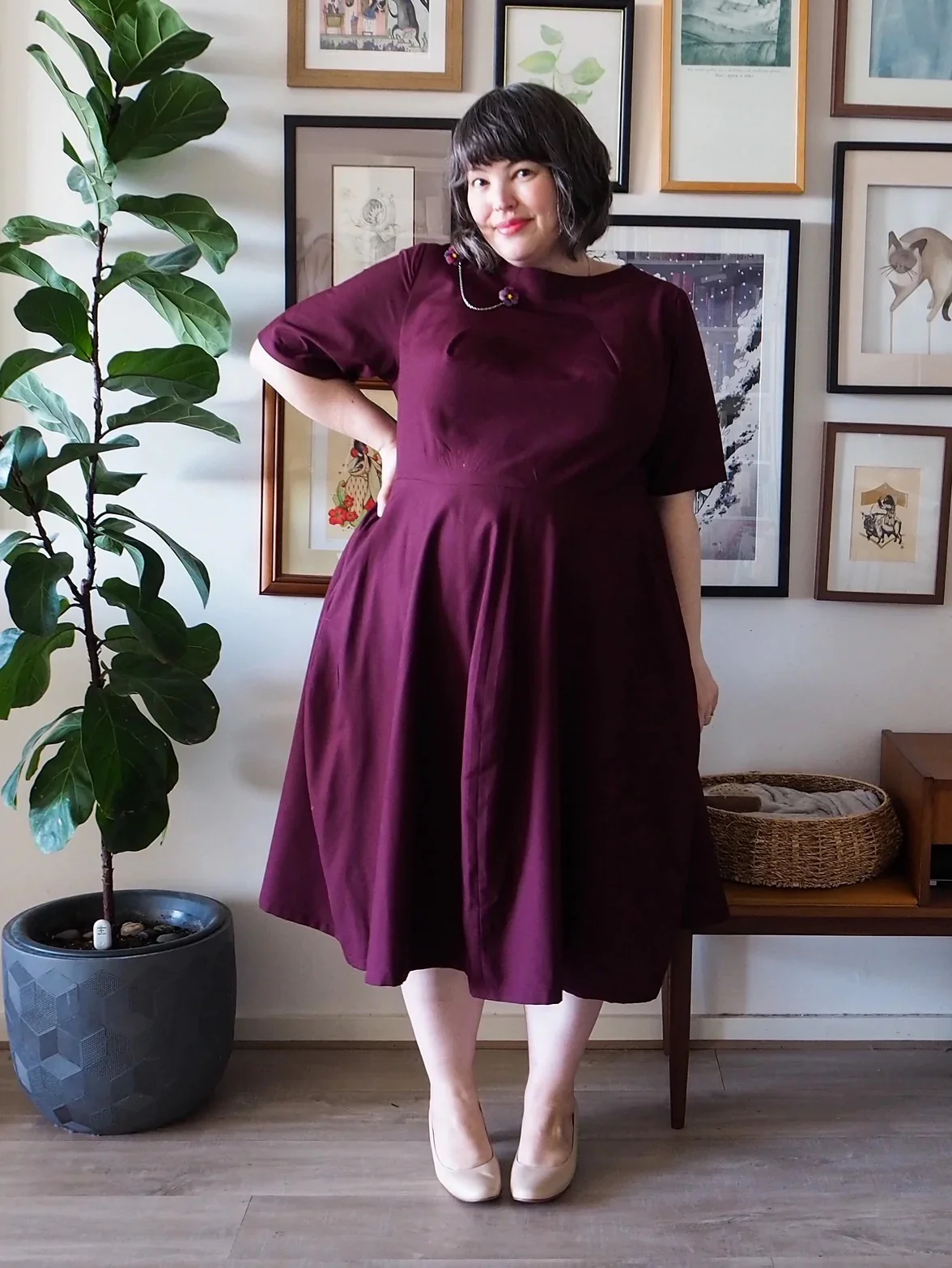 The Assembly Line Tulip Dress - Image 5