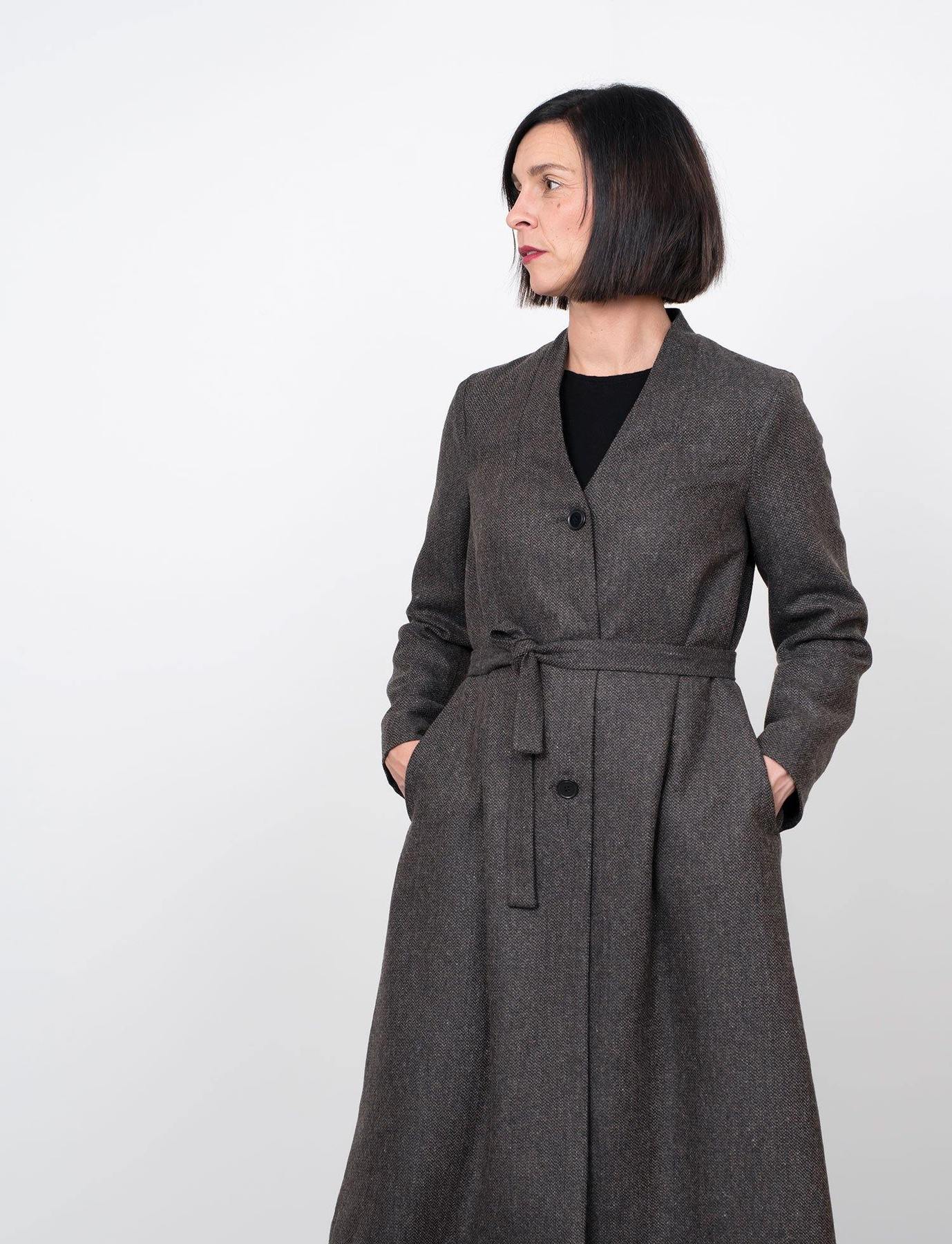 The Assembly Line V-neck Coat - Image 2