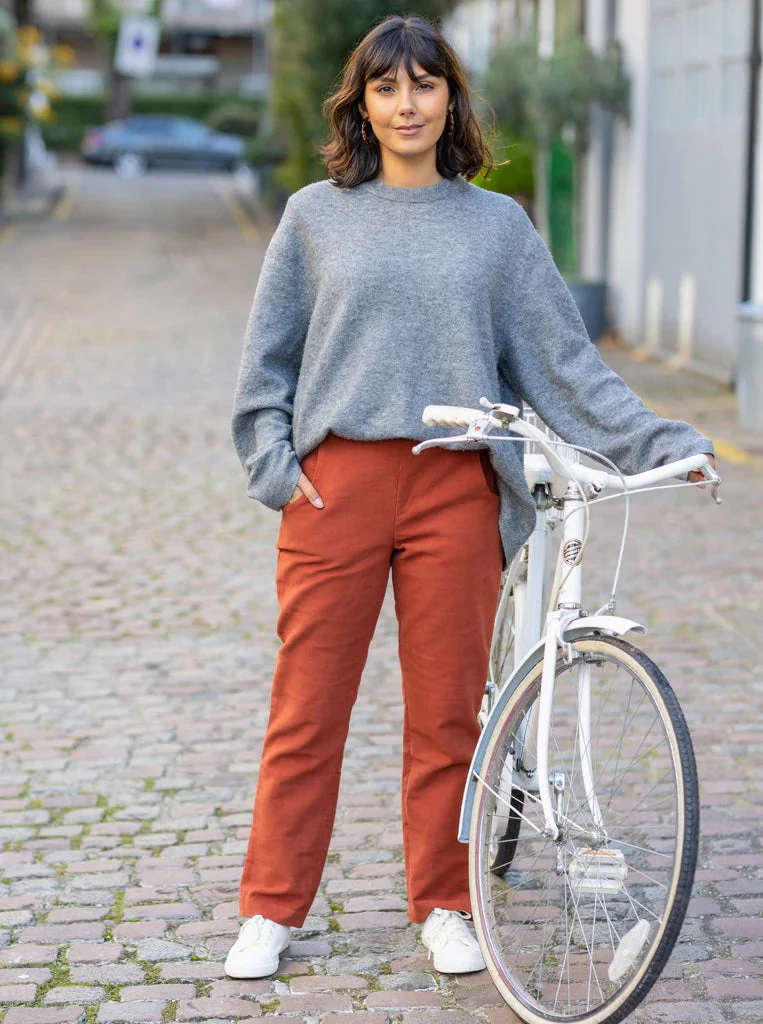 The Avid Seamstress City Trousers - Printed copy shop (+£7.00)