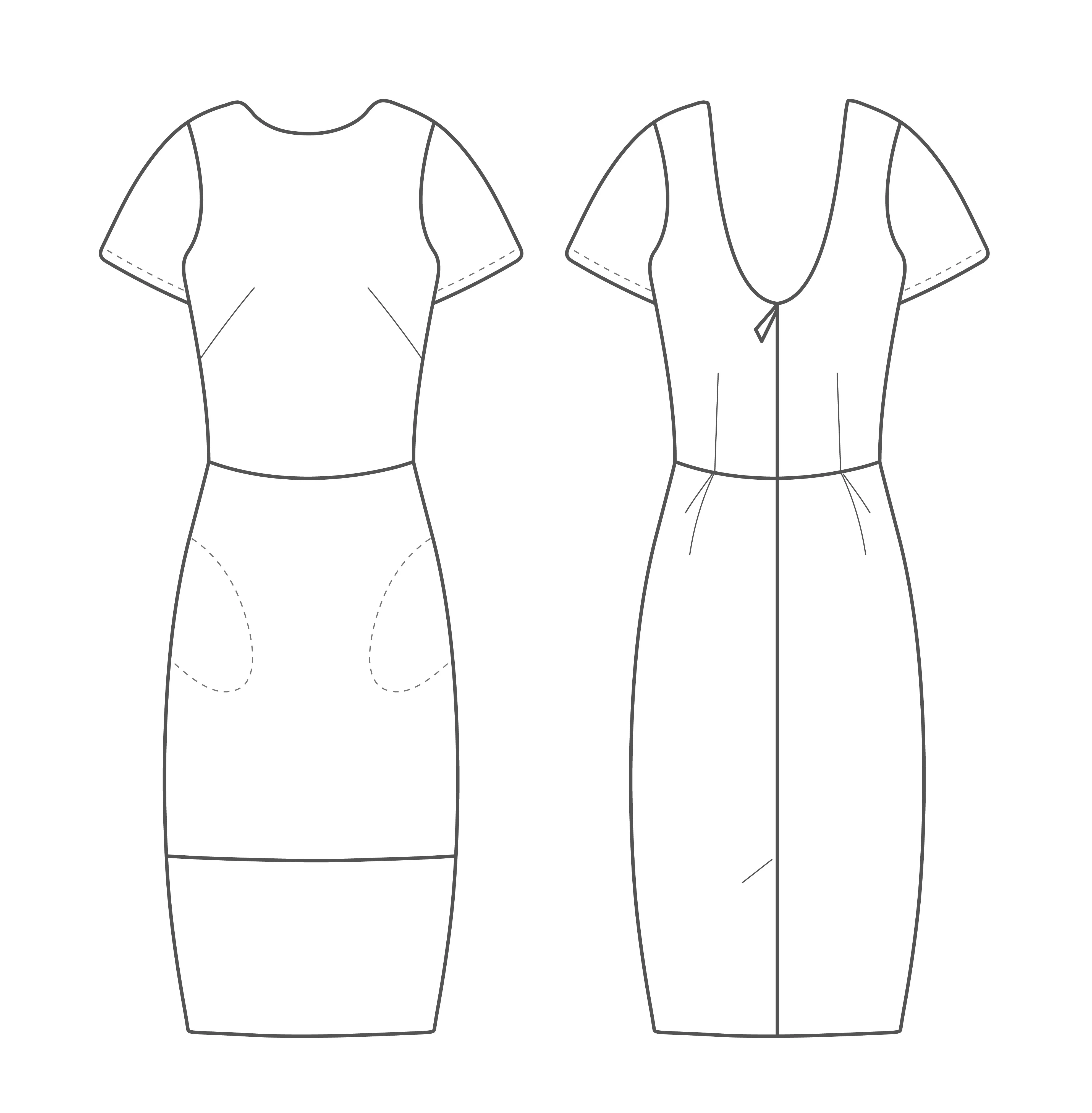 The Avid Seamstress Shift Dress - Image 5