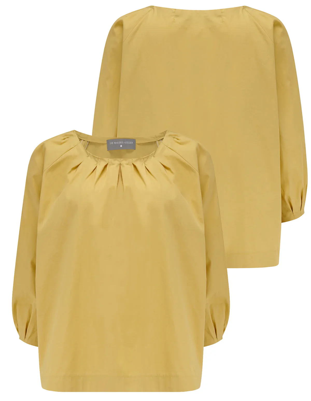 The Maker's Atelier Pleat Neck Blouse - Image 12