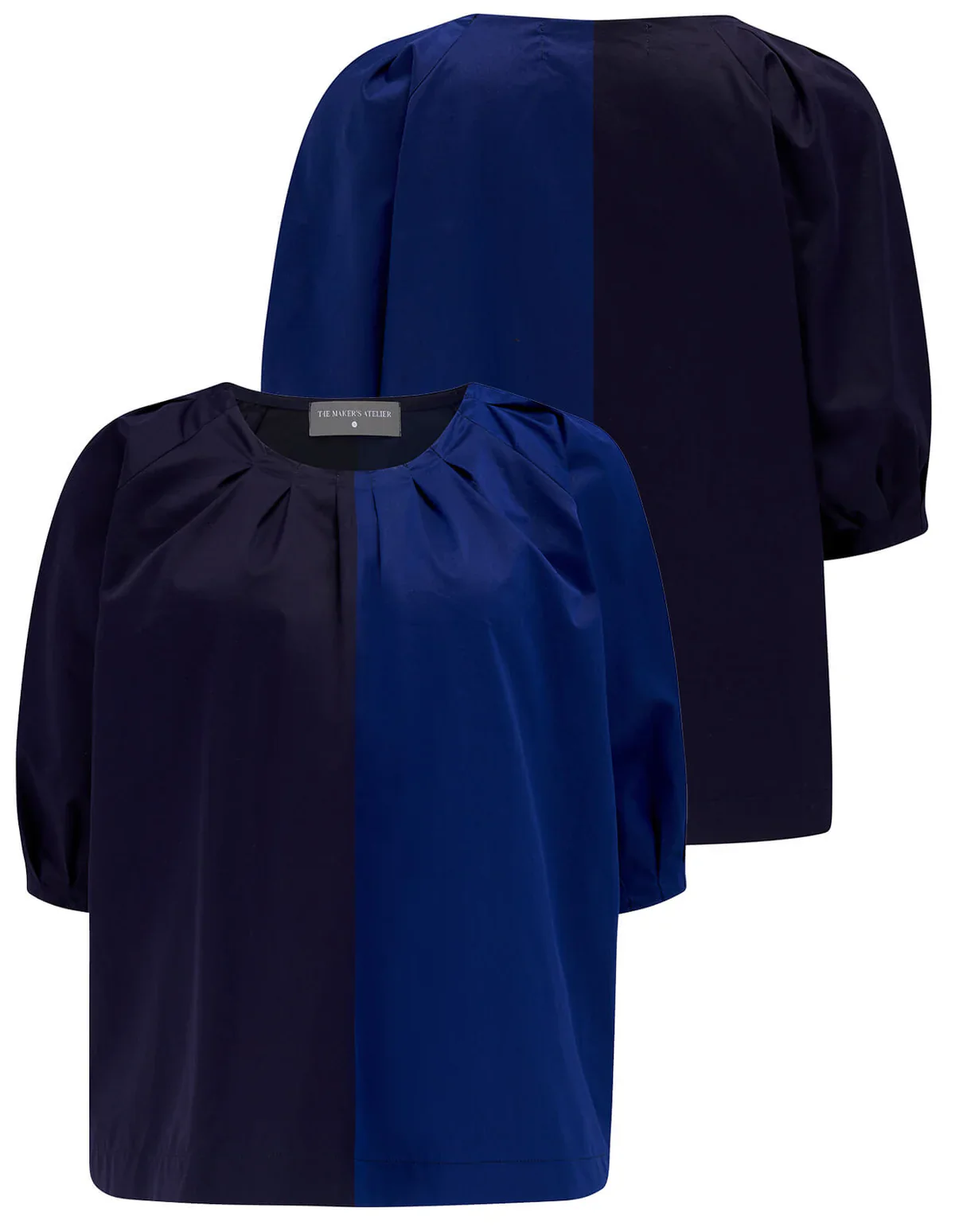 The Maker's Atelier Pleat Neck Blouse - Image 14
