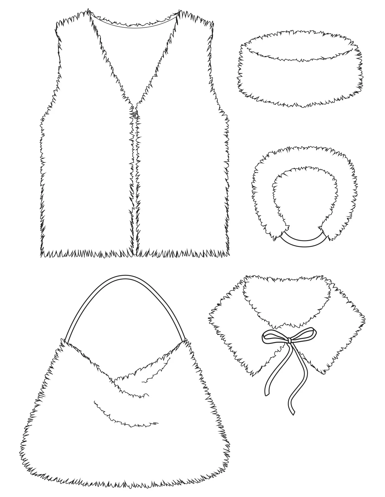 The Maker's Atelier Faux Fur Accessories - Image 14