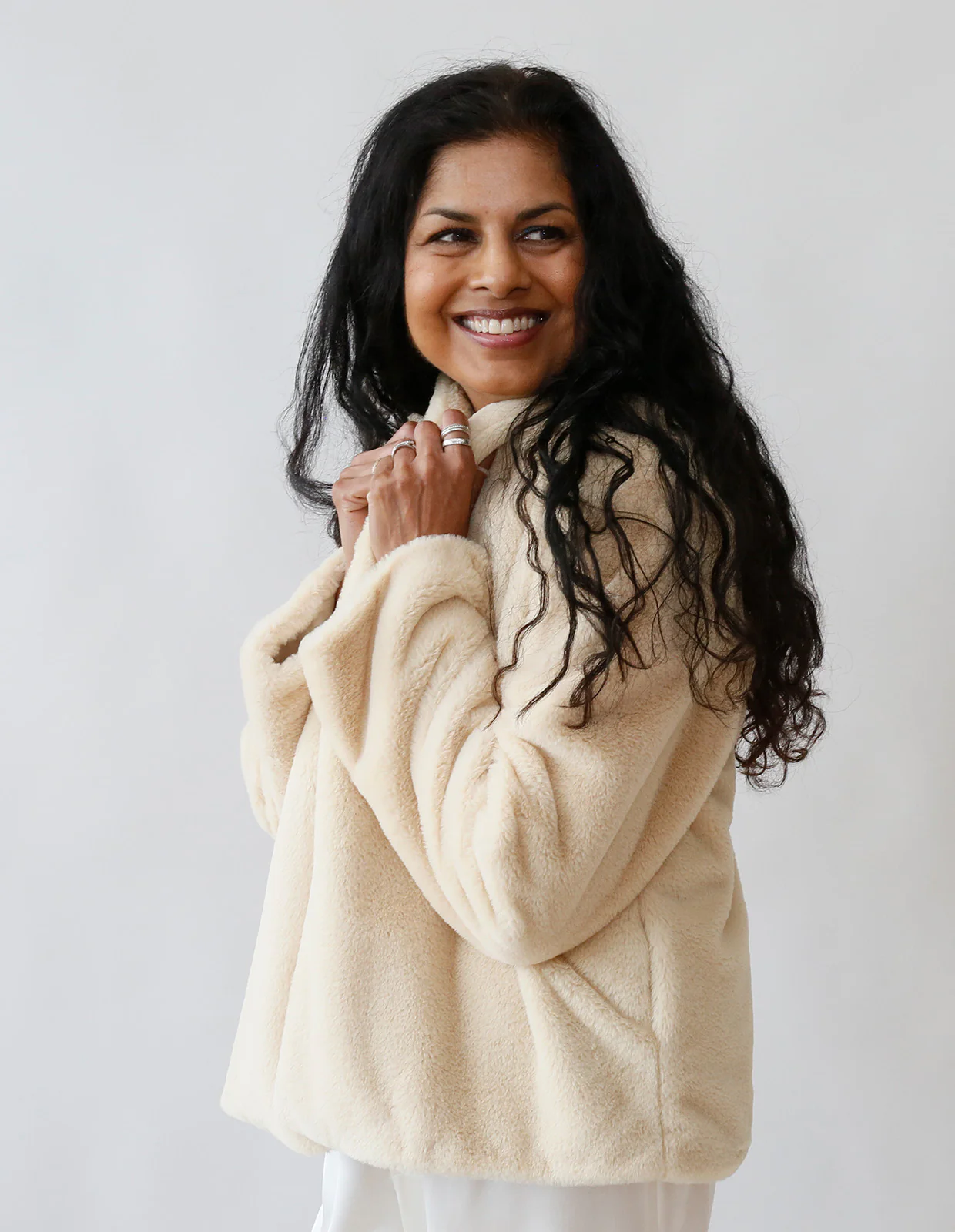 The Maker's Atelier Faux Fur Jacket - Image 7