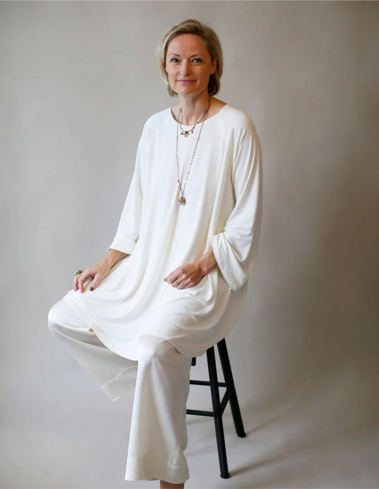 The Maker's Atelier Flared Tunic and Top - Printed copy shop (+£7.00)