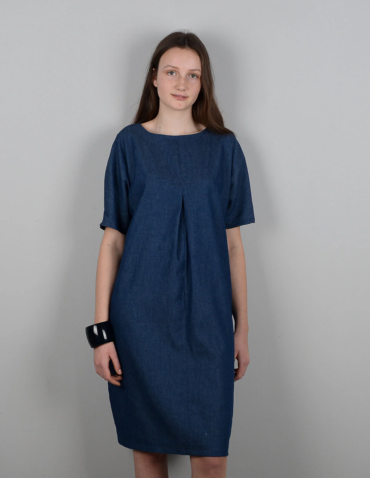 The Maker's Atelier Pleat Detail Dress/Top - Printed copy shop (+£7.00)