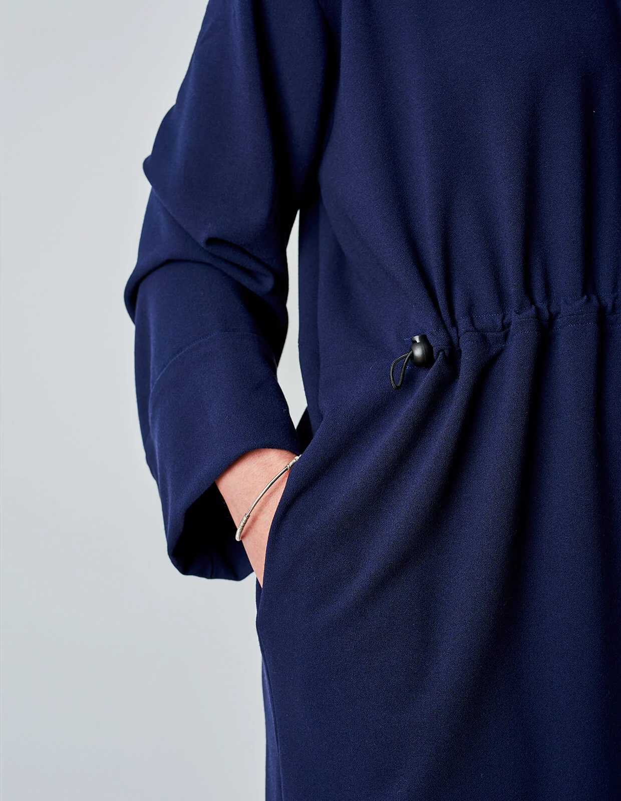 The Maker's Atelier Relaxed Drawstring Dress - Image 3