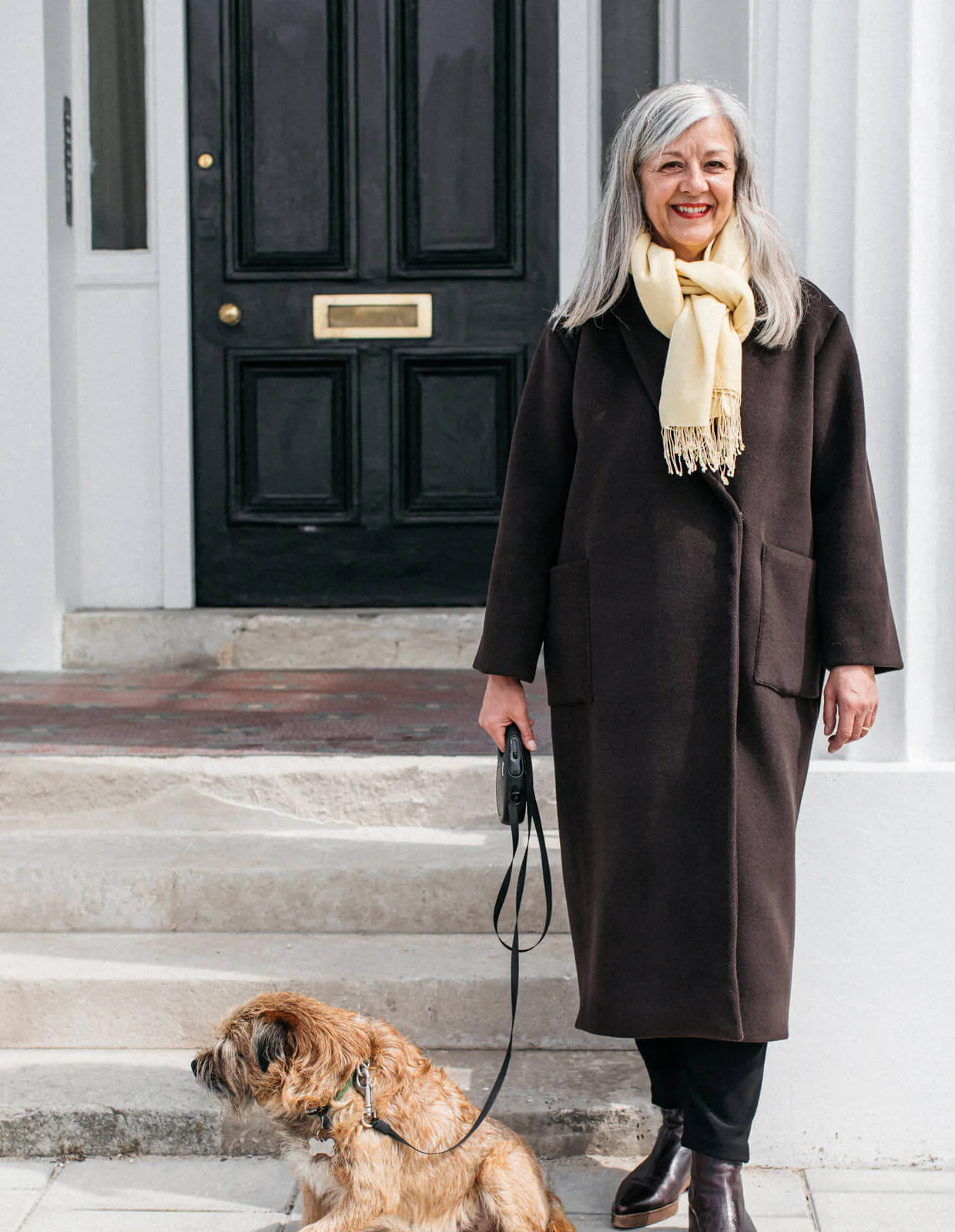 The Maker's Atelier Shawl Collar Coat - Image 2