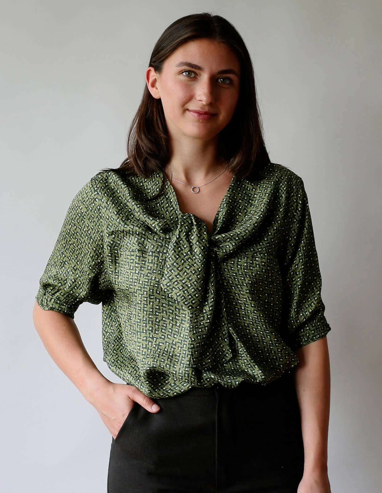 The Maker's Atelier Tie Blouse and Dress - Image 4