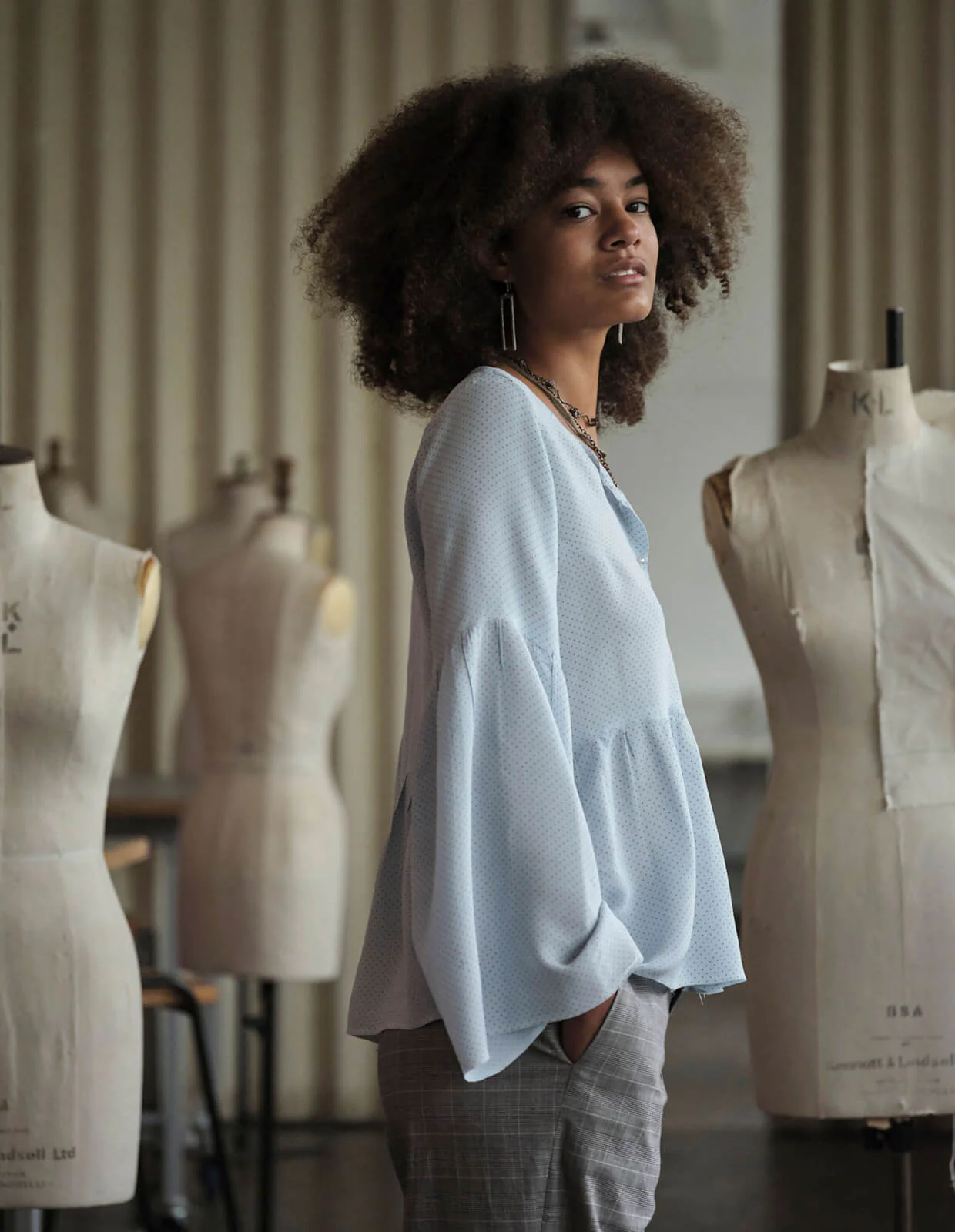 The Maker's Atelier Tiered Blouse - Image 3