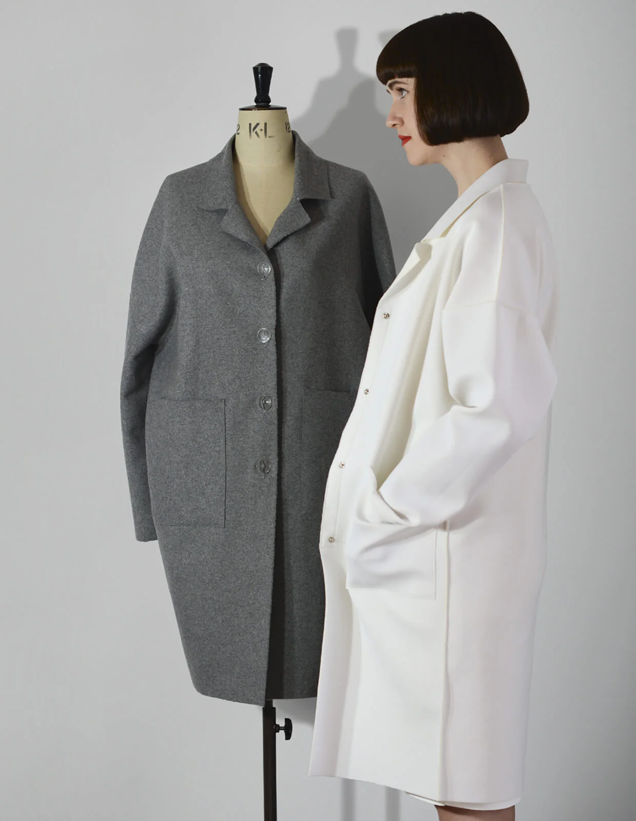 The Maker's Atelier Unlined Raw-edged Coat - Image 5