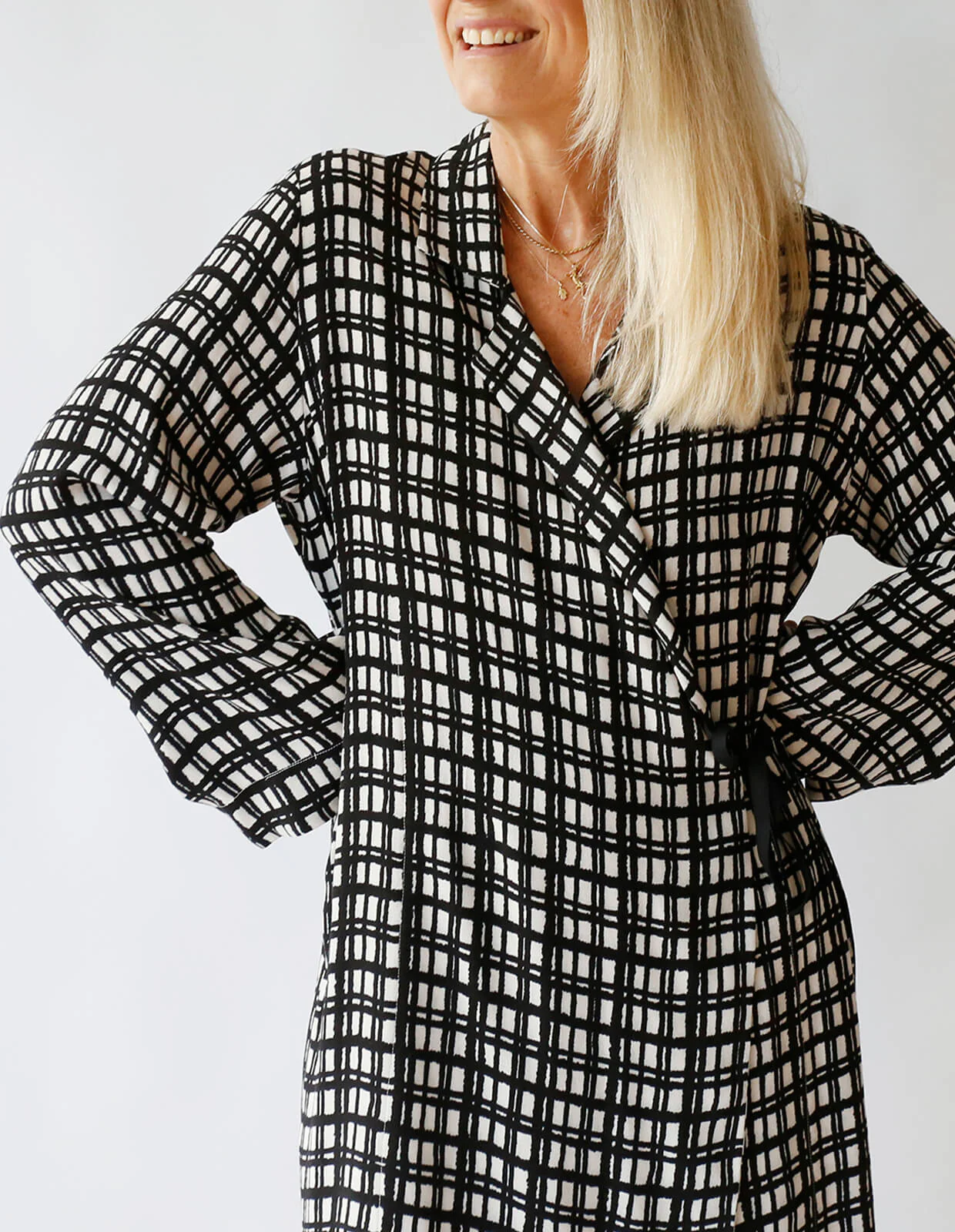 The Maker's Atelier Woven Wrap Dress - Image 2
