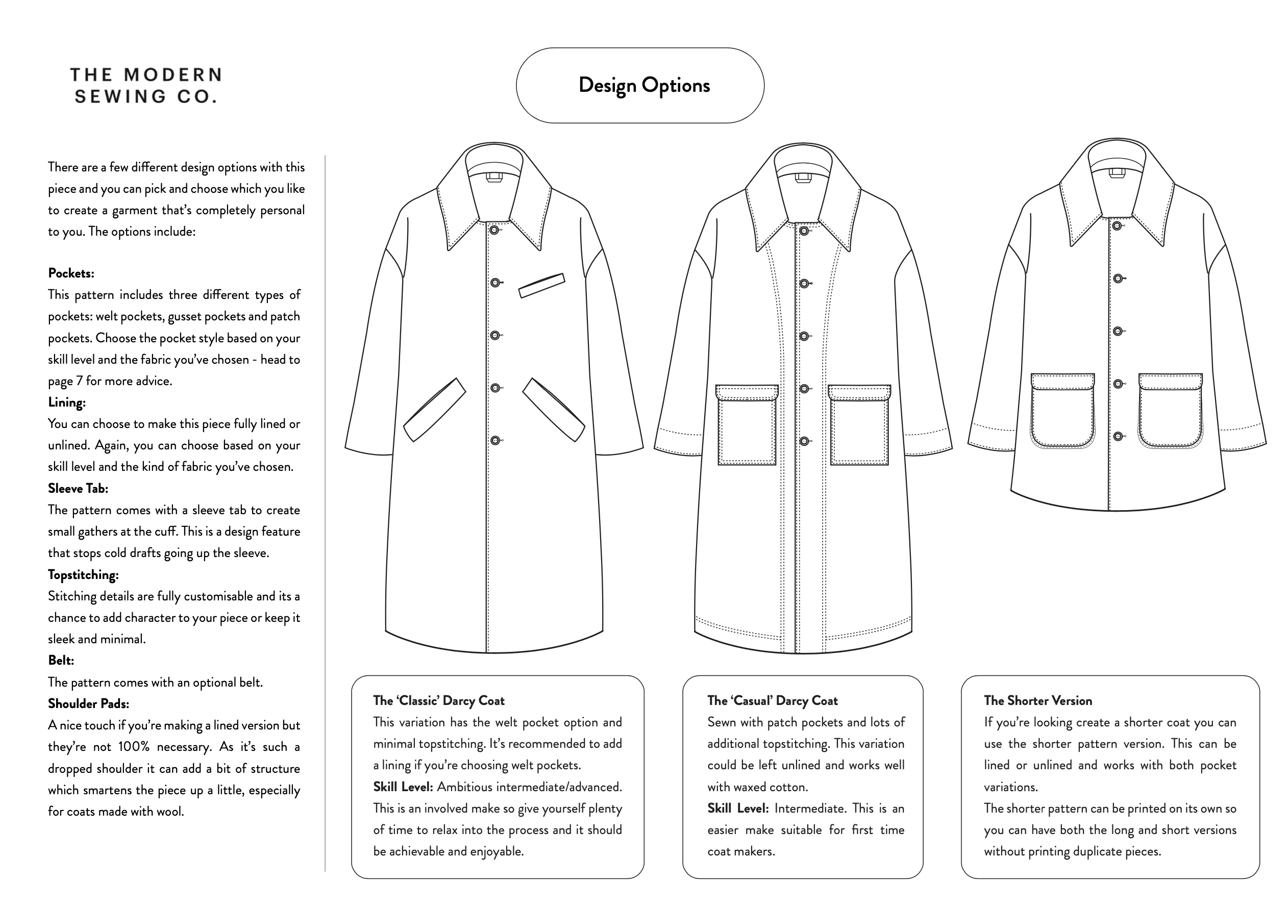 Modern Sewing Co. Darcy Coat - Image 15