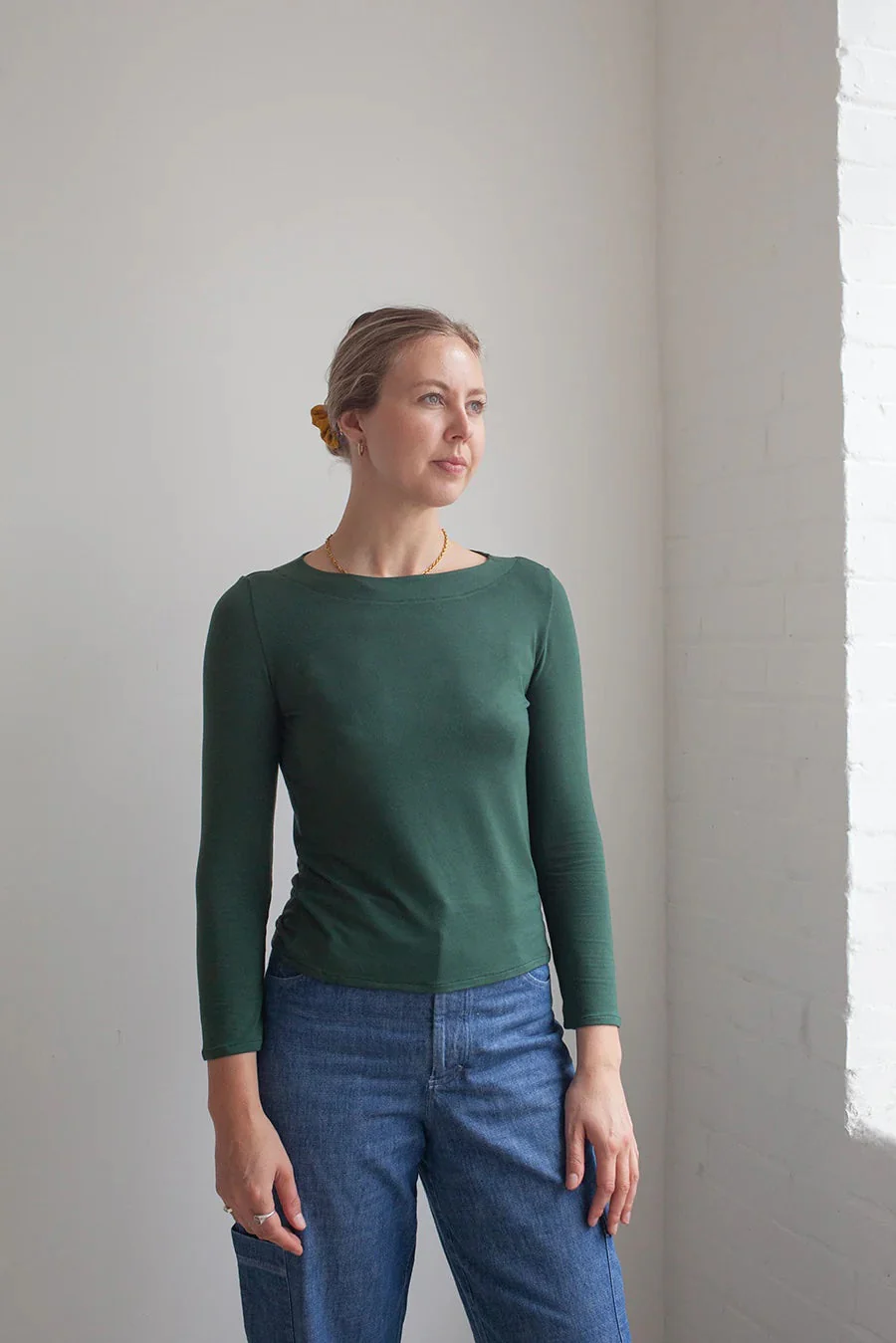 Modern Sewing Co. Boatneck Top - Printed copy shop (+£7.00)