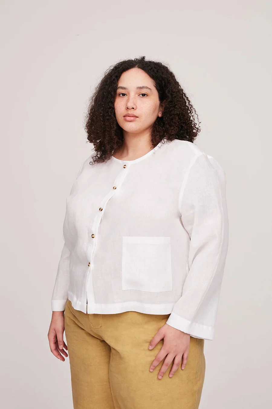 Modern Sewing Co. Frida Shirt - Printed copy shop (+£7.00)