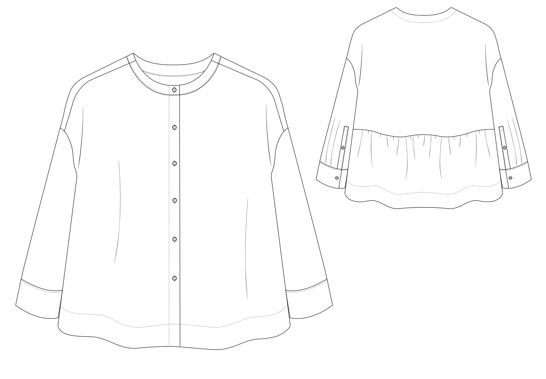 Modern Sewing Co. Leila Shirt - Image 8