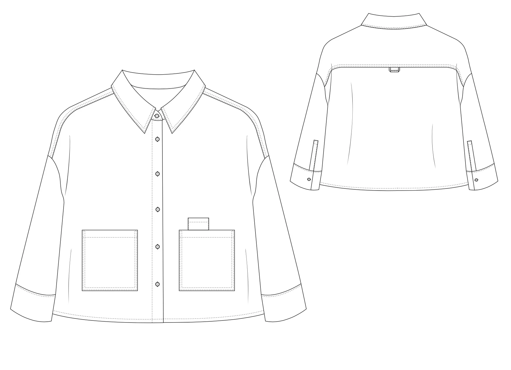 Modern Sewing Co. Over Shirt - Image 10