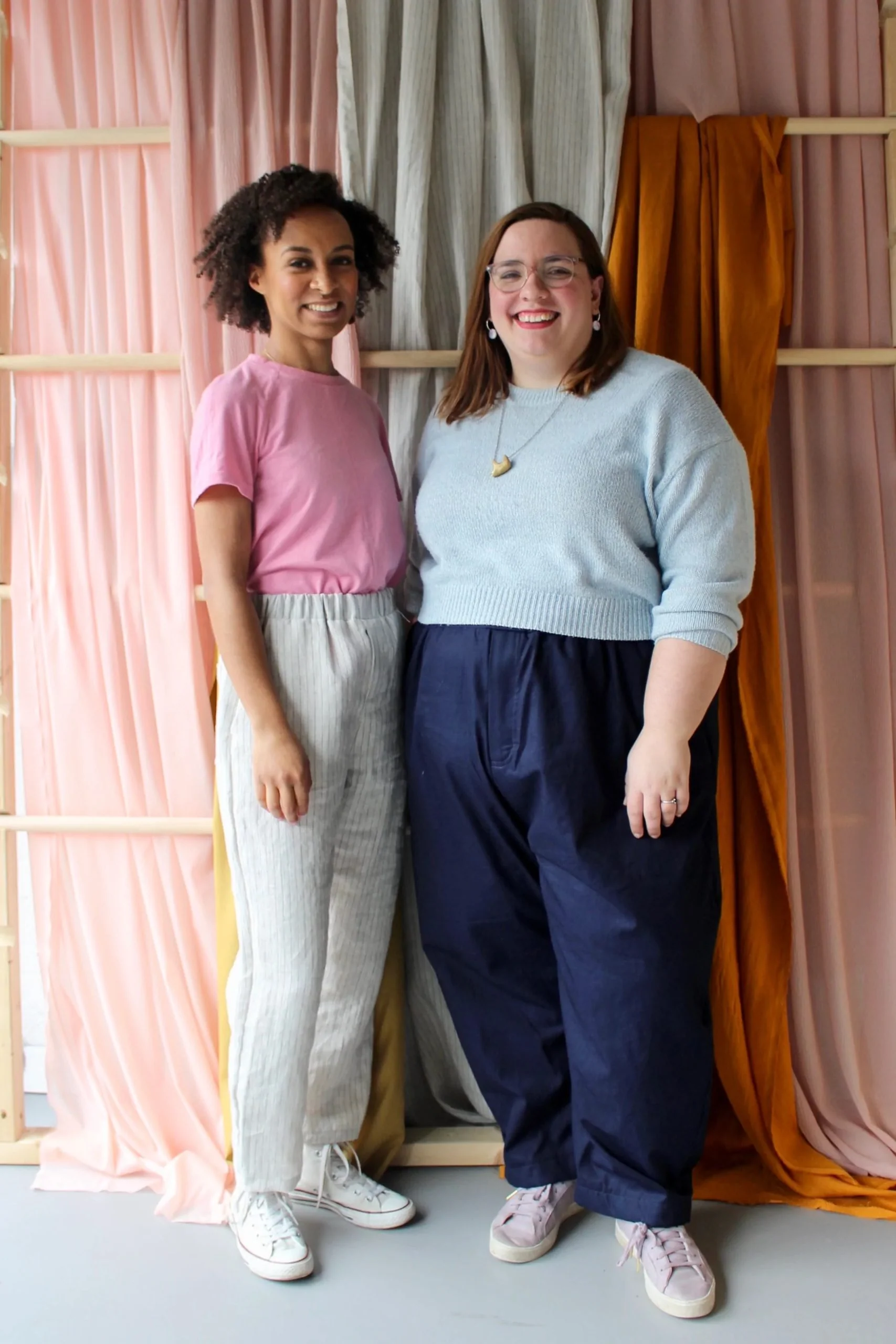 The New Craft House Women's Everyday Trousers - Printed copy shop SIZES 6 - 18 (+£7.00)