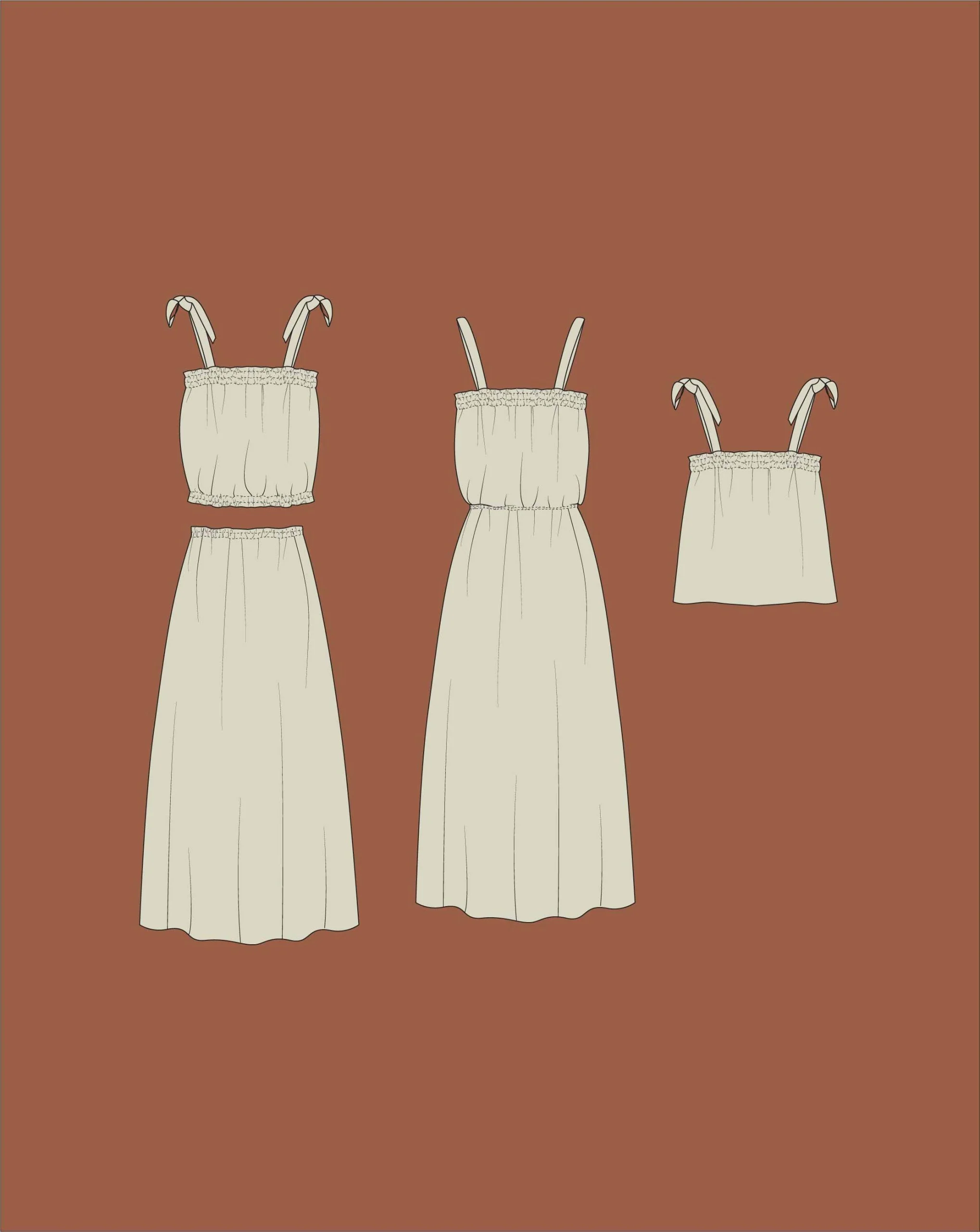 The Patterns Room Amelie Dress, Top & Skirt - Image 7