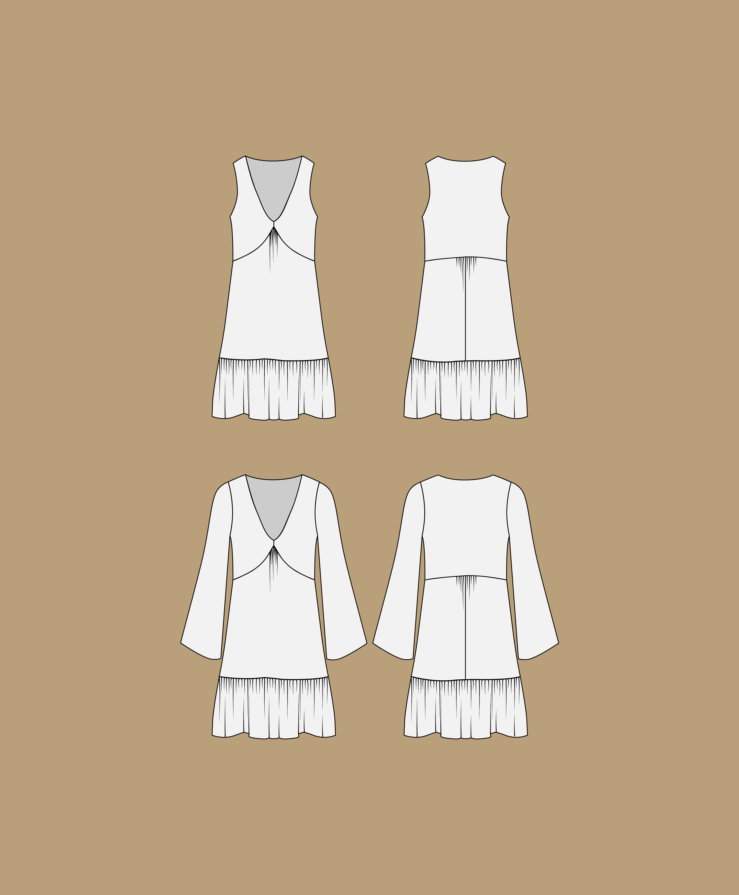 The Patterns Room Clio Dress - Image 9