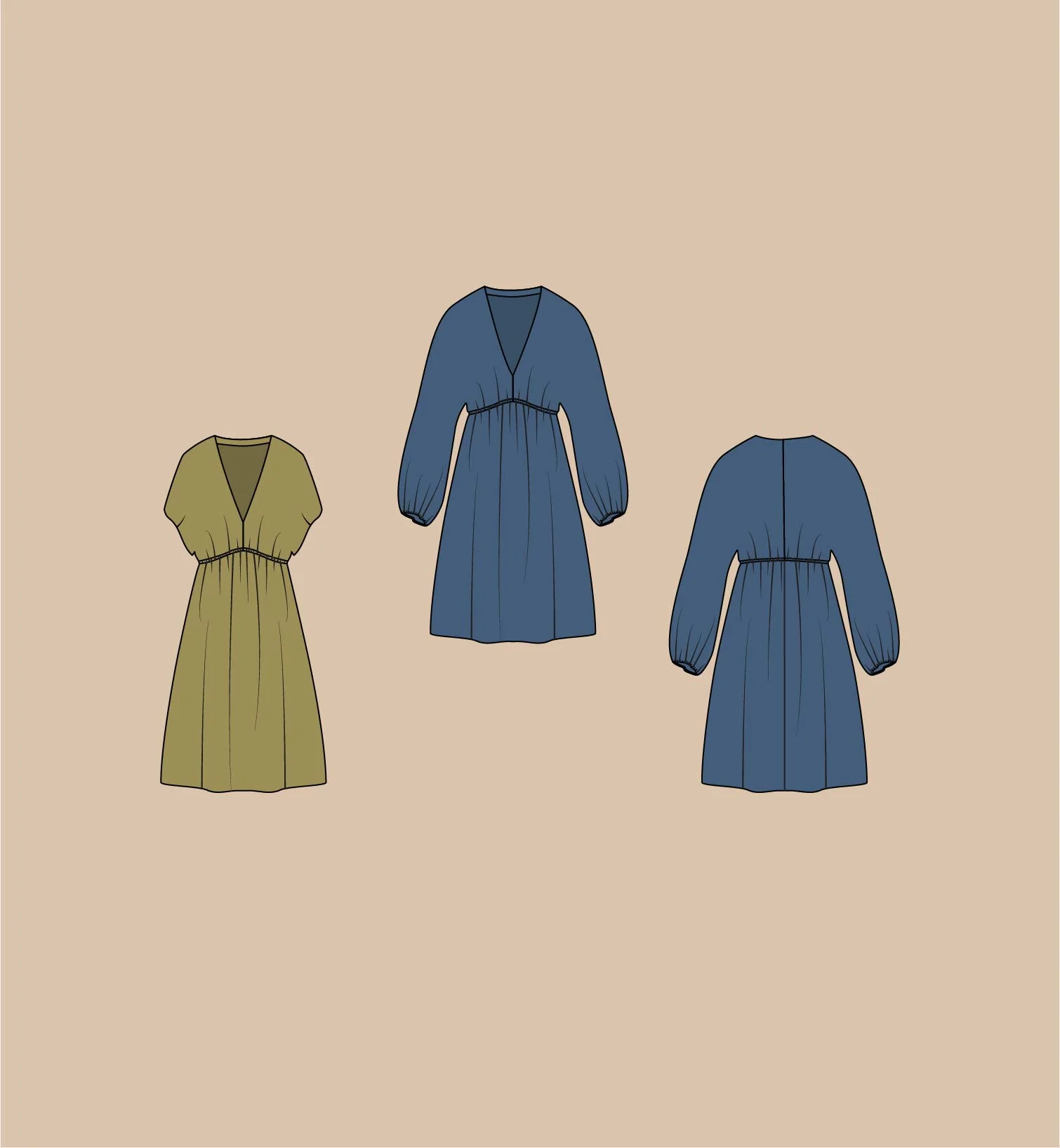 The Patterns Room Erato Dress - Image 6