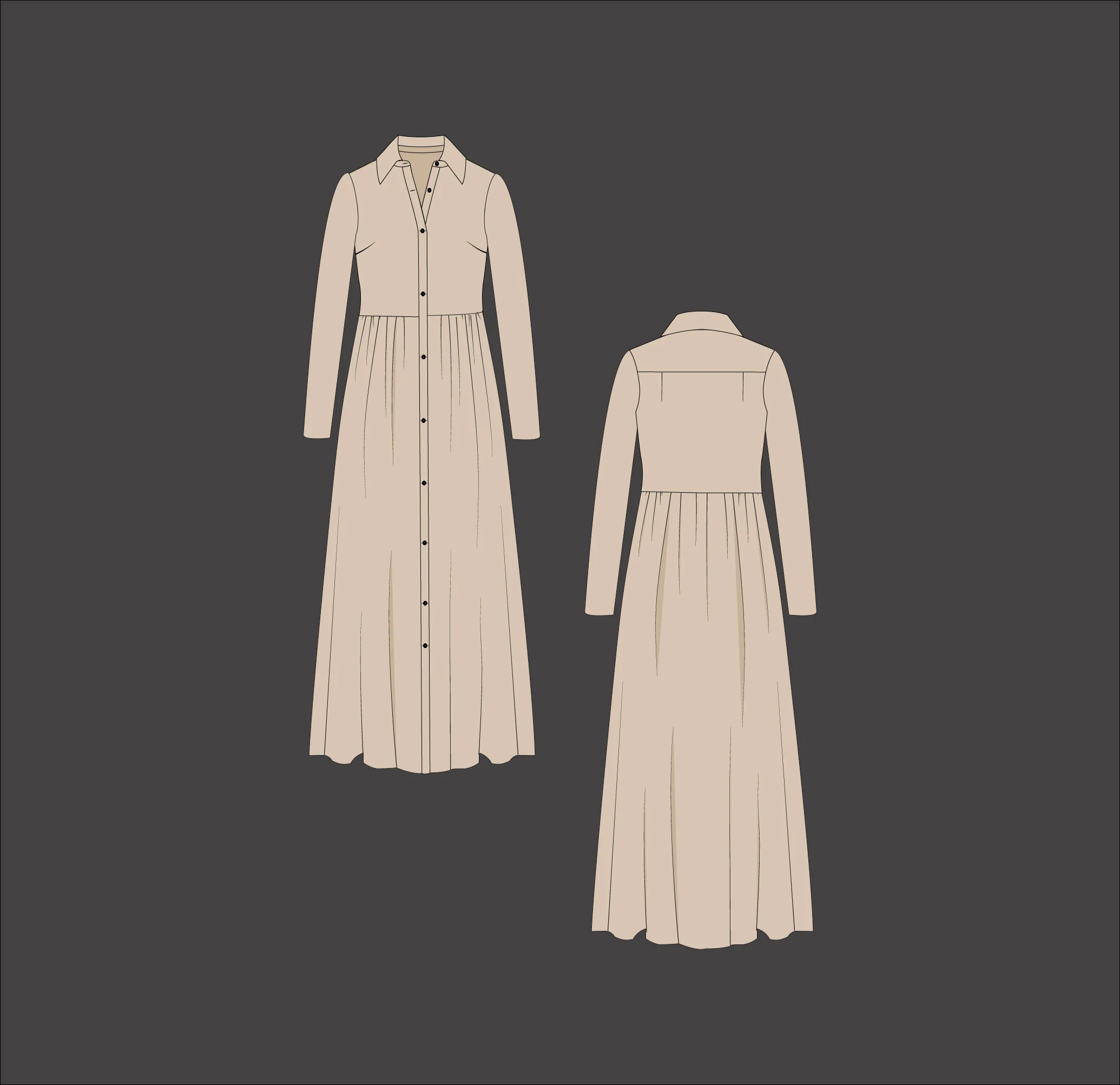 The Patterns Room Ira Dress - Image 8