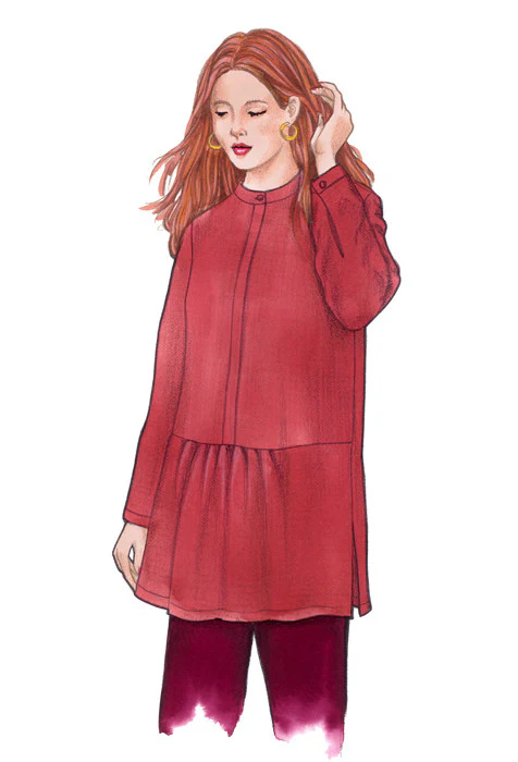 The Sewing Workshop Berwick St. Tunic - Image 6