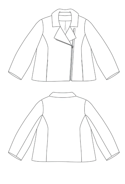 The Sewing Workshop Brando Jacket - Image 9