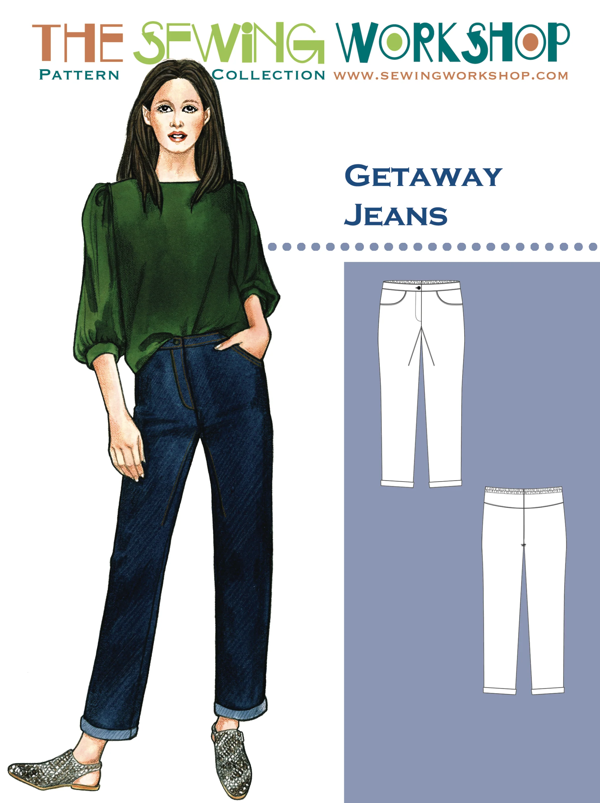 The Sewing Workshop Getaway Jeans - Image 8