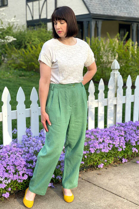 The Sewing Workshop Hollywood Pants - Printed copy shop (+£7.00)