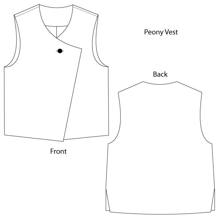 The Sewing Workshop Peony Vest - Image 3
