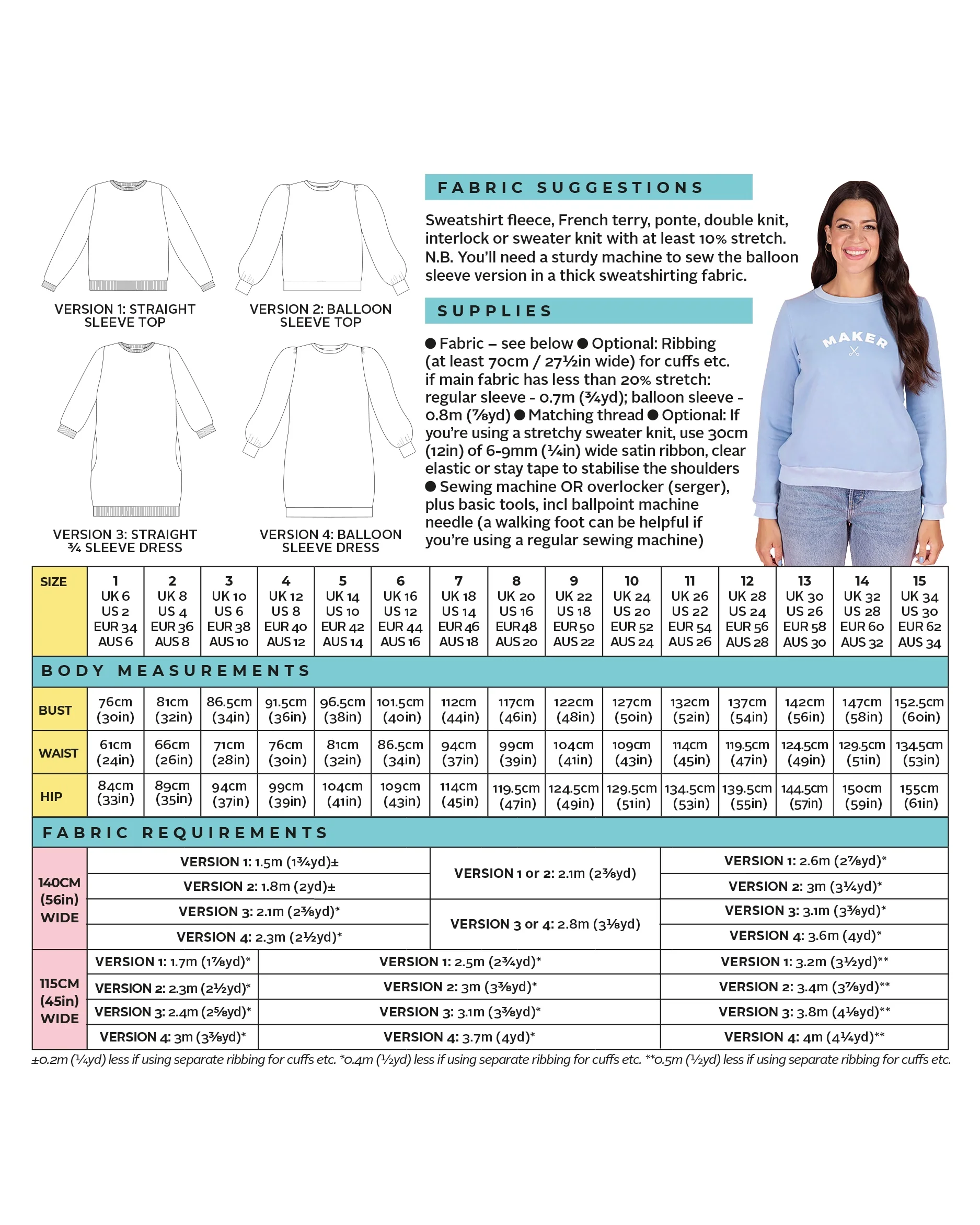 Tilly and the Buttons Billie Sweatshirt and Dress - Image 24