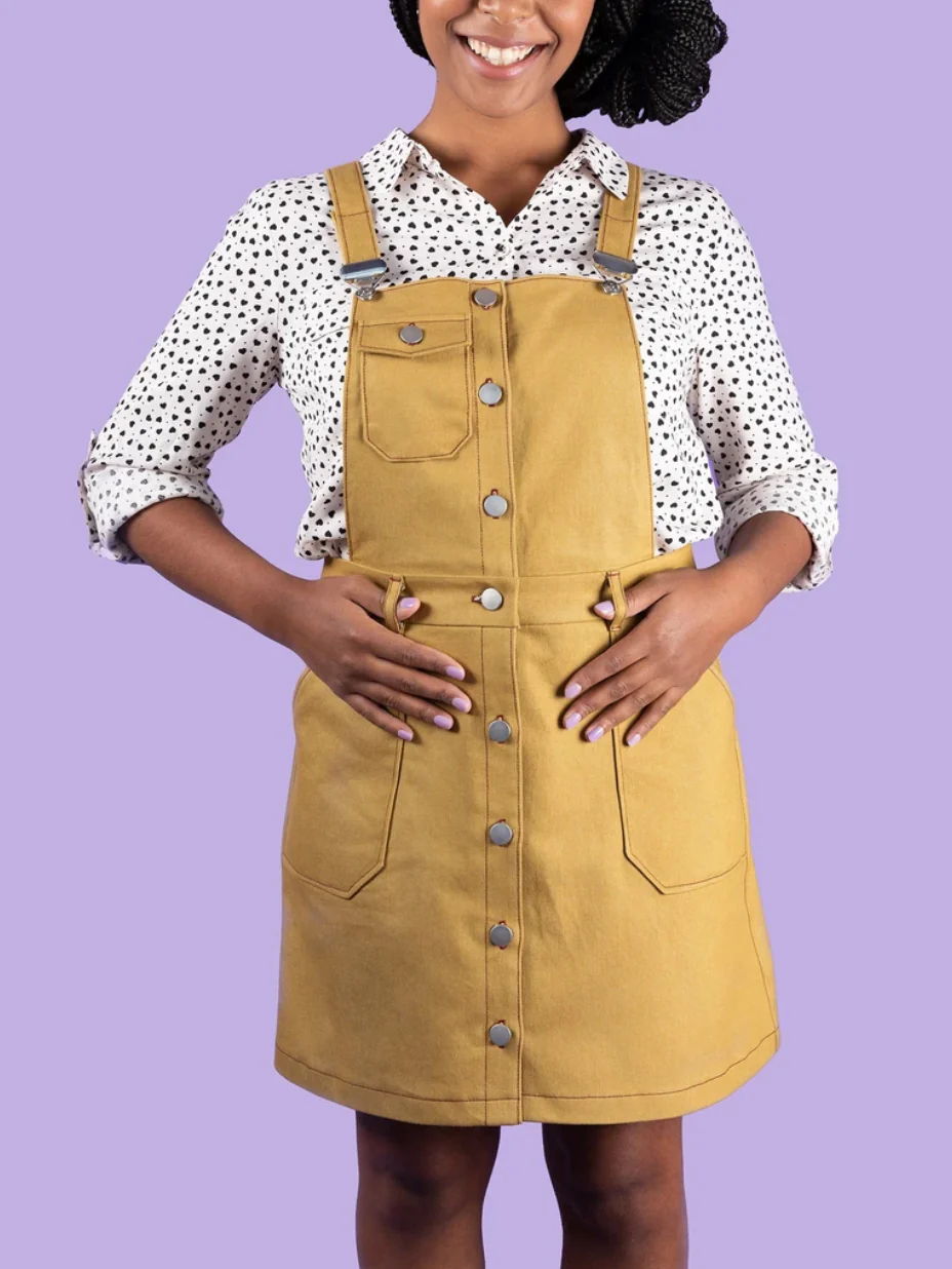 Tilly and the Buttons Bobbi Skirt & Pinafore - Image 3