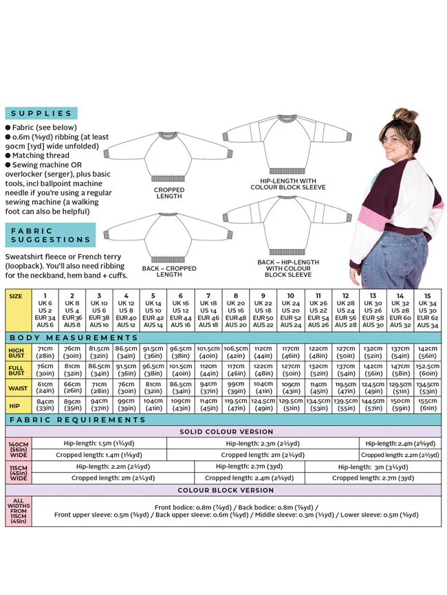 Tilly and the Buttons Drew Sweatshirt - Image 18