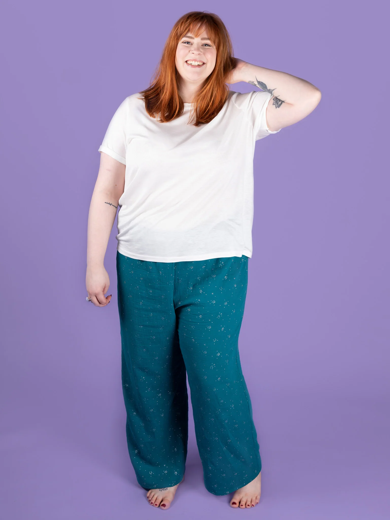Tilly and the Buttons Jaimie Pyjama Bottoms - Image 10